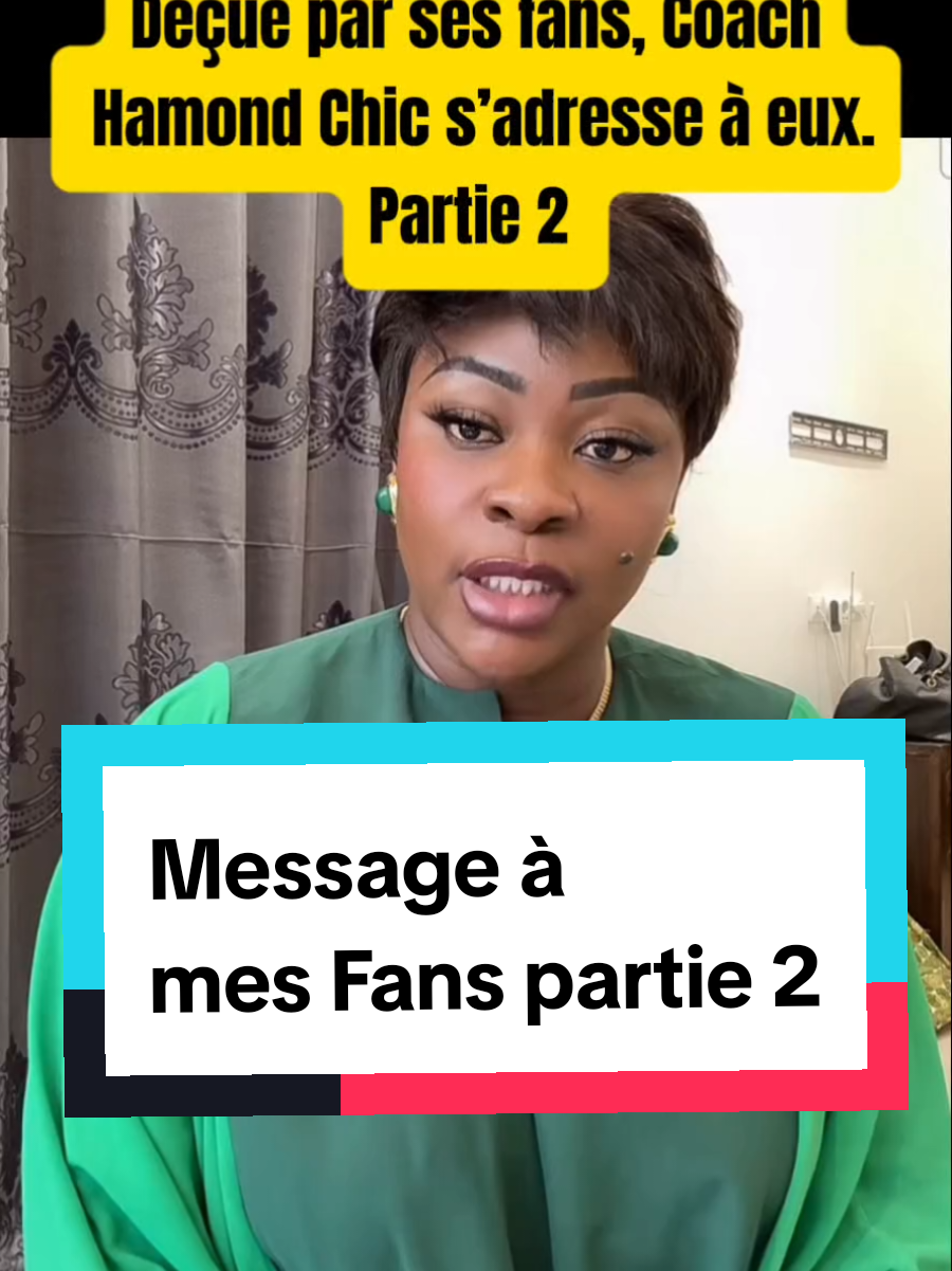 Déçue par ses fans, Coach Hamond Chic s’adresse à eux. #hypocrites #tiktoklive #japapmediatv #côtedivoire🇨🇮 