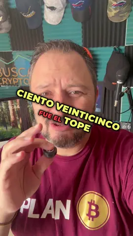 125k fue el tope de el mercado para Bitcoin???