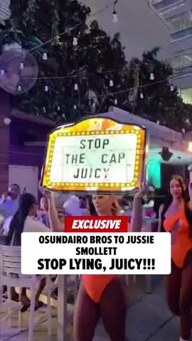 #JussieSmollett is sticking by his hate crime story ... but the Nigerian brothers who claim Jussie paid them to stage the attack say Smollett needs to stop lying about what went down that fateful night in #Chicago. #Exclusive story at the 🔗in bio!