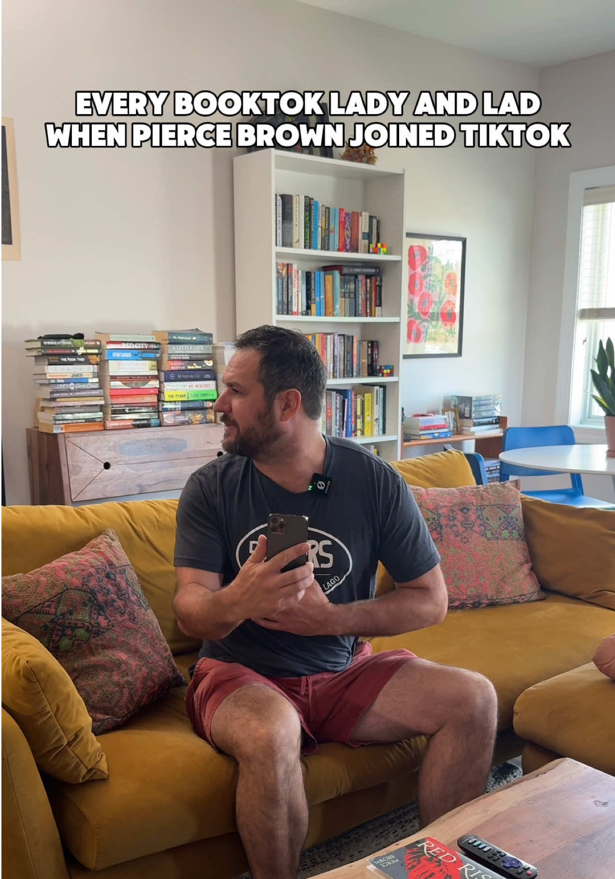 Welcome @Pierce Brown @Huckberry #BookTok #booktoker #redrising #huckberry #fyp 