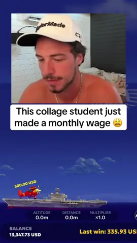 This collage student just made a monthly wage 🤣#gaming #planegame #aviamasters #fyp 
