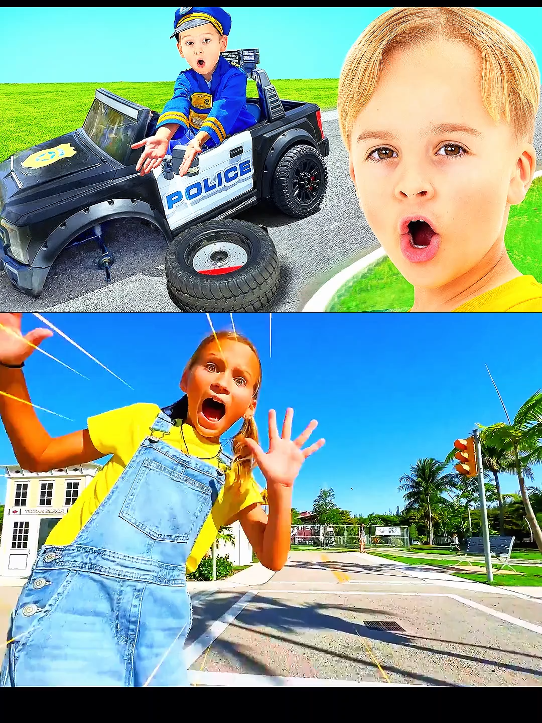 Part-2 Kid helps friends vlad and niki #vladandniki