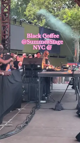 @Black Coffee @SummerStage #housemusicdj #housemusicallnightlong #afrohouse #housemusic #houseisafeeling 