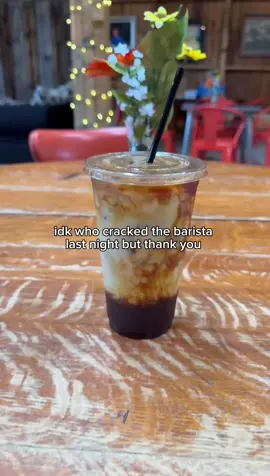 barista was on x games mode this morning… #barista #coffee #funny #cracked 
