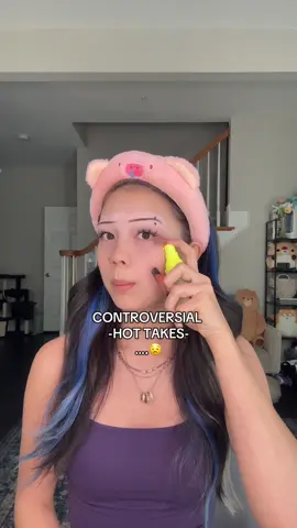 what’s your hot take?? #fyp #grwm #xyzbca #makeup #hottake #controversy 