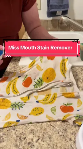 The Parent must have for getting stains out of precious clothes!! This stain treater lasts me so long and works like magic before your eyes! How to remove stains from your baby clothes. #missmouthsmessyeater #stainremover #savingmoney #staintreatment #tiktokshopfinds 