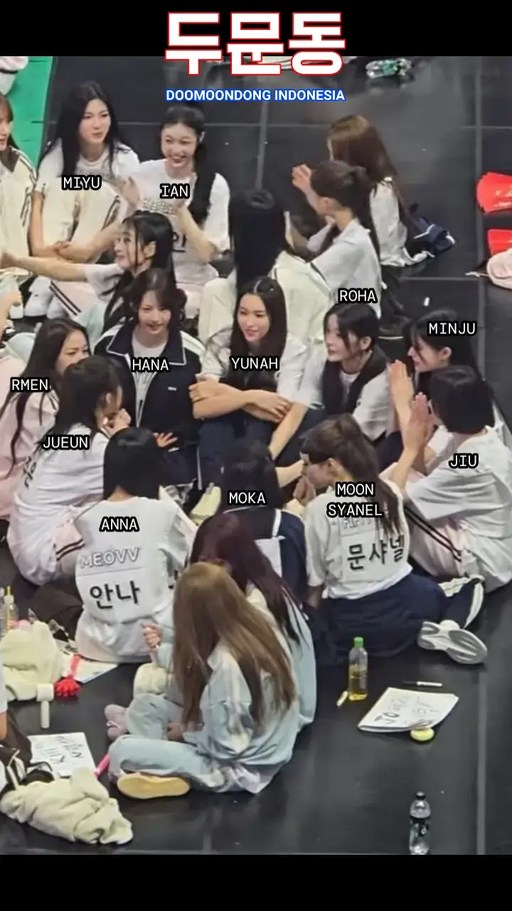 rmen juga ngobrol sama miyu, dan oh yuna juga. semua yg ngumpul di situ gantian ngobrol, ada yg ngajak kenalan juga, ada yg pemalu terus disuruh ikutan nimbrung sama temen member juga wkwk  #아육대 #isac #Hearts2Hearts #하투하 #carmen #illit #아일릿 