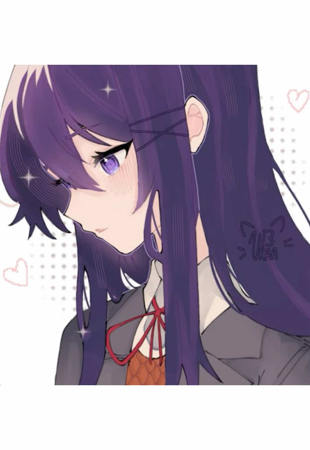 shows my extent of love for her 💜 can’t believe i did this tho wth 💔💔 #yuri #cai #ddlc #fyp #dokidokiliteratureclub 