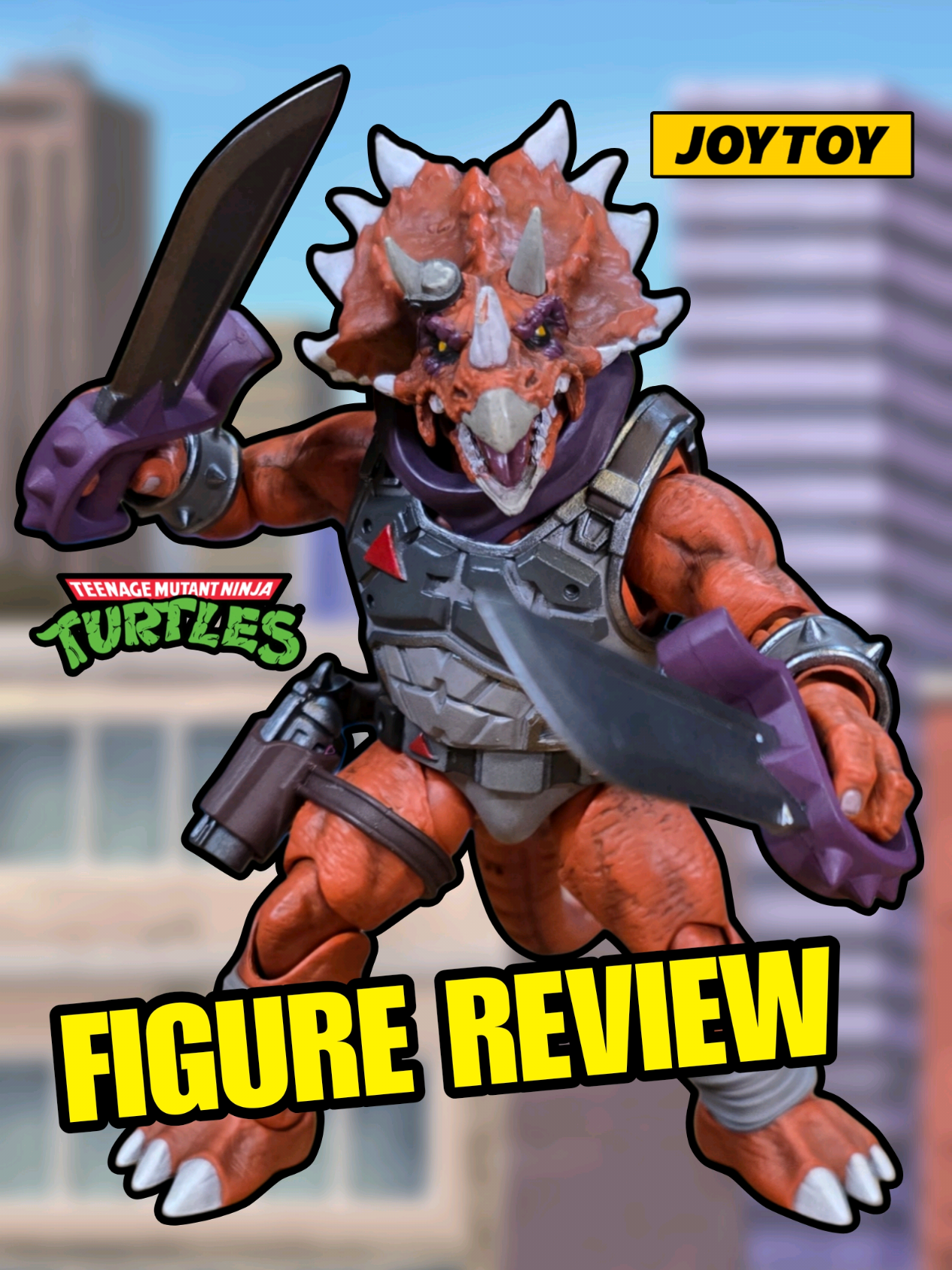 TMNT Triceraton Infantryman from JoyToy! #tmnt #joytoy #triceraton #toys #actionfigures  @JOYTOY US OFFICIAL 