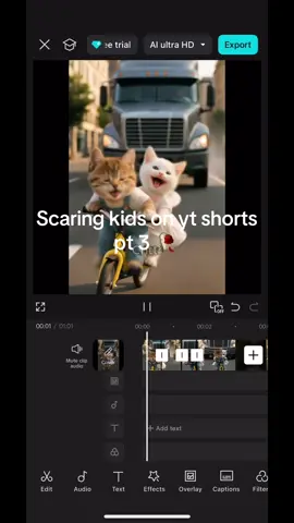 Scaring kids once again 🙏 #capcut #fyp #ai #trending #tiktokkids #scaringkids #creepy #scary #audience 