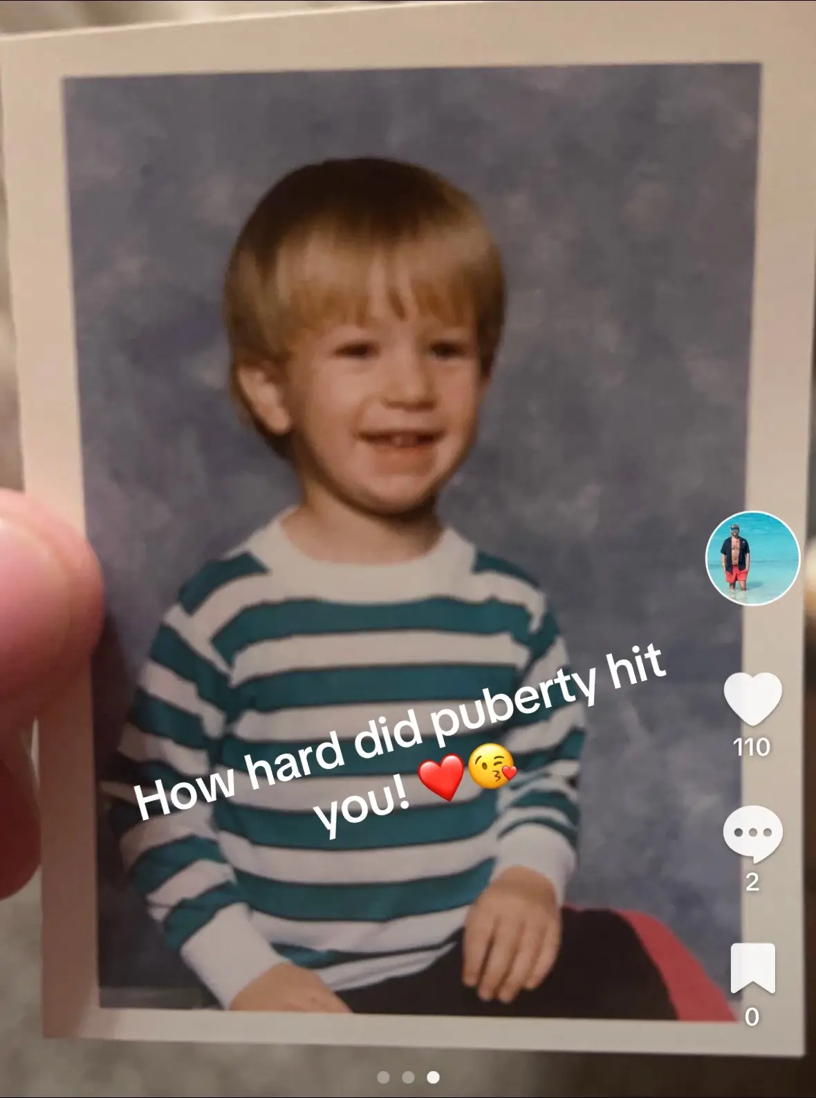That glow up! 