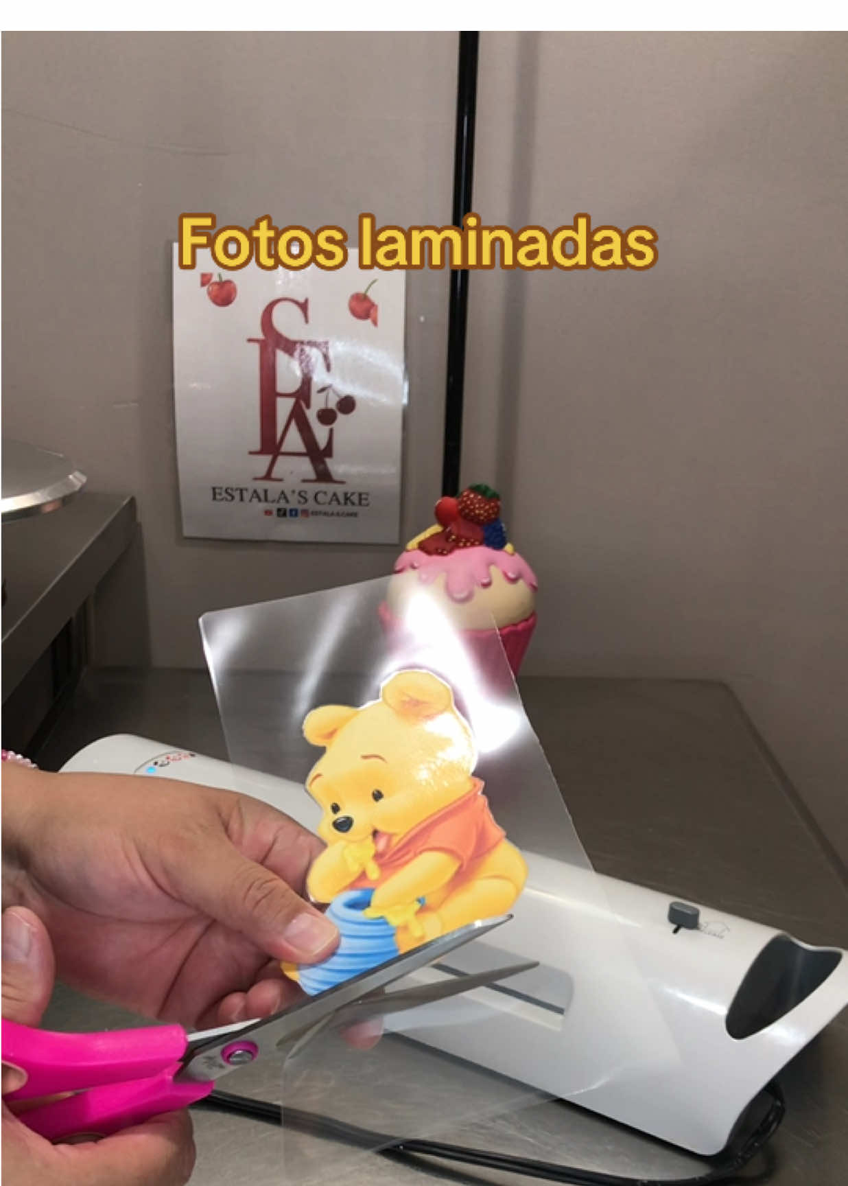 #fotoslaminadas #tipdeldia #estalascake 