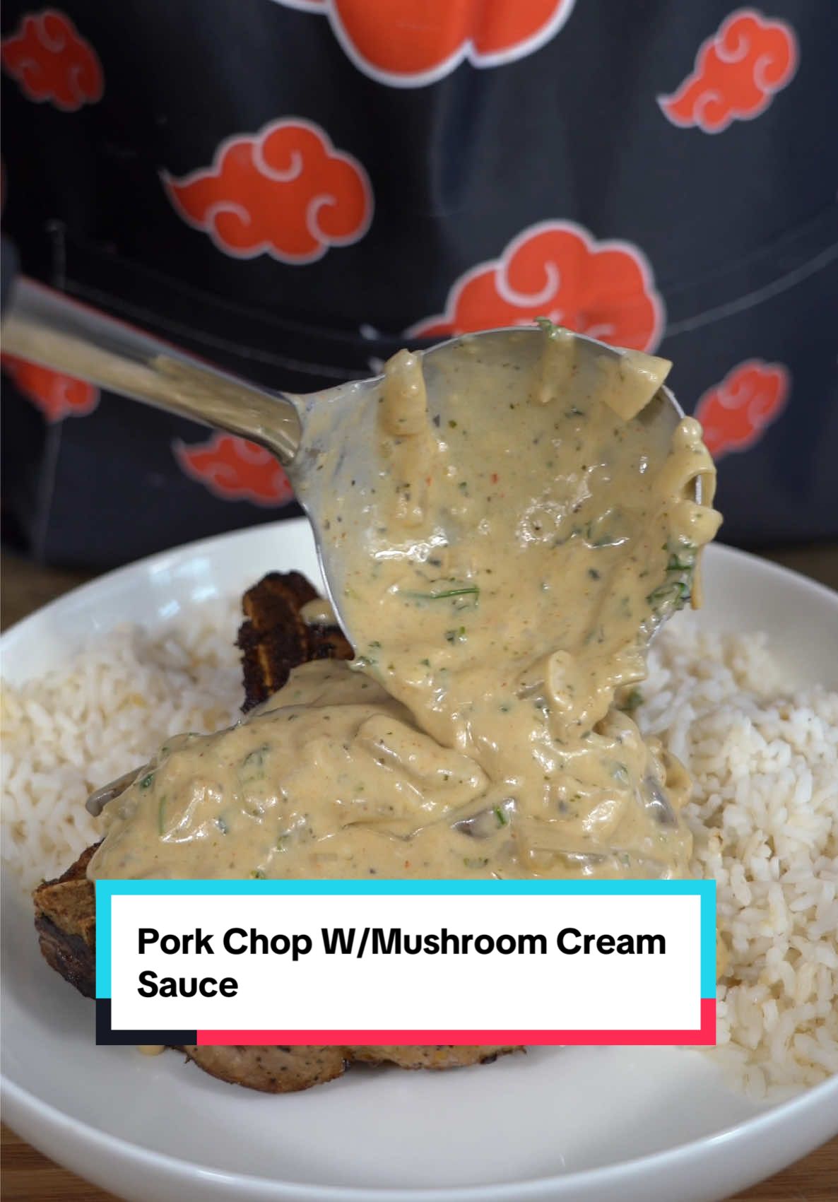 Pork Chops W/ Mushroom Cream Sauce!You Can Never Go Wrong With A Good Comfort Meal! Grocery List Below!  Grocery List: - Pork Chops - Mushrooms - All Purpose Seasoning - Garlic & Herb Seasoning - Cooking Oil - Butter - Onions - Shallots - Garlic - Chicken Broth - Heavy Cream - Corn Starch Slurry - Parsley - Rice  #atlchefd #porkchop 