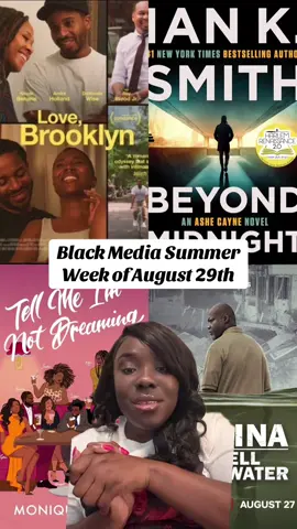 Closing out the summer with some Black storytelling #blackmediasummer  #tvandfilm #documentaries #books 