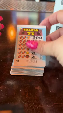 Saloon 7’s 💸 #pulltabasmr #fyp #cardboardcrack #pulltabs #minnesotapulltabs 