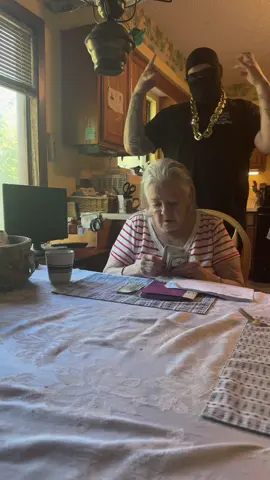 Grandma knows whats up 💰💯🫡#grandma #gangsta #typeshit #viral #trending 