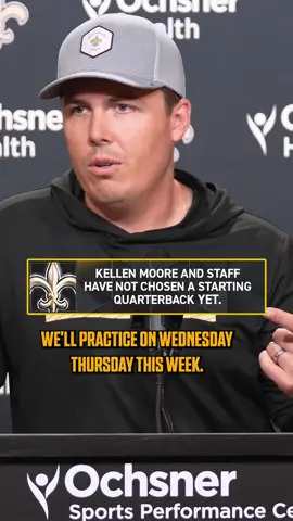 The Saints season opener is on September 7th 😳 #NFL #neworleanssaints #quaterback #interview 