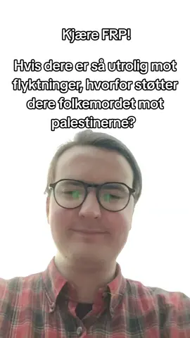 Du kan ikke hate flyktninger, samtidig som du støtter krigene de flykter fra. @Fremskrittspartiets Ungdom Stem Rød ungdom! 
