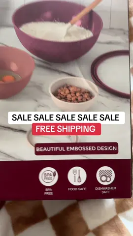 Mixing bowls with lids! #cooking #mixingbowls #tiktokshoplabordaysale 