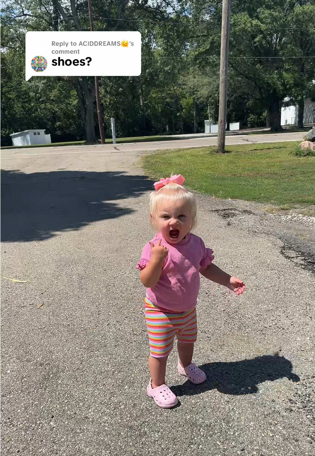 Replying to @ACIDDREAMS🫠 here you go. put some shoes on her today! 🤪 #fyp #momlife #toddlermom #babyootd #mamasgirl 