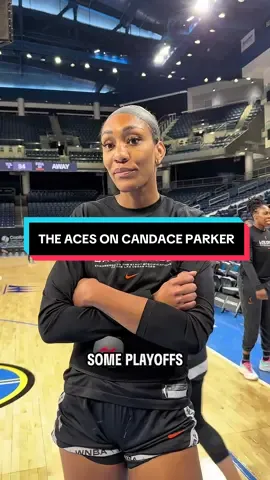 Competitors, teammates, and friends 🙌  The @Las Vegas Aces share their thoughts as CP3’s jersey rises tonight in Chicago! #WNBA #candaceparker