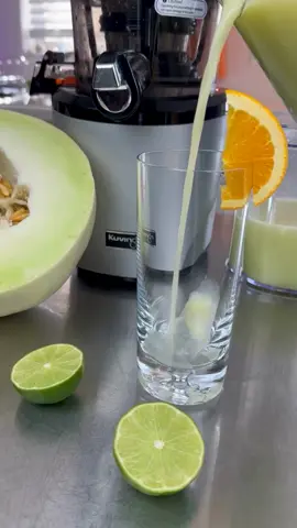 Fruit sugar….nature’s perfect fuel. 🍈✨ This Honeydew Lime Juice is calm energy in a glass! It delivers: * Natural hydration * Vitamins, minerals, enzymes, and antioxidants * Soluble and insoluble fiber * All in an easy-to-digest, low-stress format your body loves It lifts you up—without weighing you down—so you can feel light, limber, and focused. Here’s the recipe: • 1 ripe honeydew melon • Juice of 1 lime I ran it through the Kuvings AUTO10 juicer—hands-free, slow cold-press juicing that keeps everything smooth and silky. Labor Day Sale! Save up to $148 on Kuvings Juicers through 9-1! Use code: JUICEFEASTER20 Stay Juicy! 🍈💧 #honeydewjuice #fruitjuice #fruitarian #fruitbased #juicefeaster #naturalenergy #coldpressjuice #rawvegan #juicingforhealth #hydratingfoods #livercleanse #cleanenergy #plantbasedpower #detoxjuice #kuvingsauto10 #kuvingsjuicer