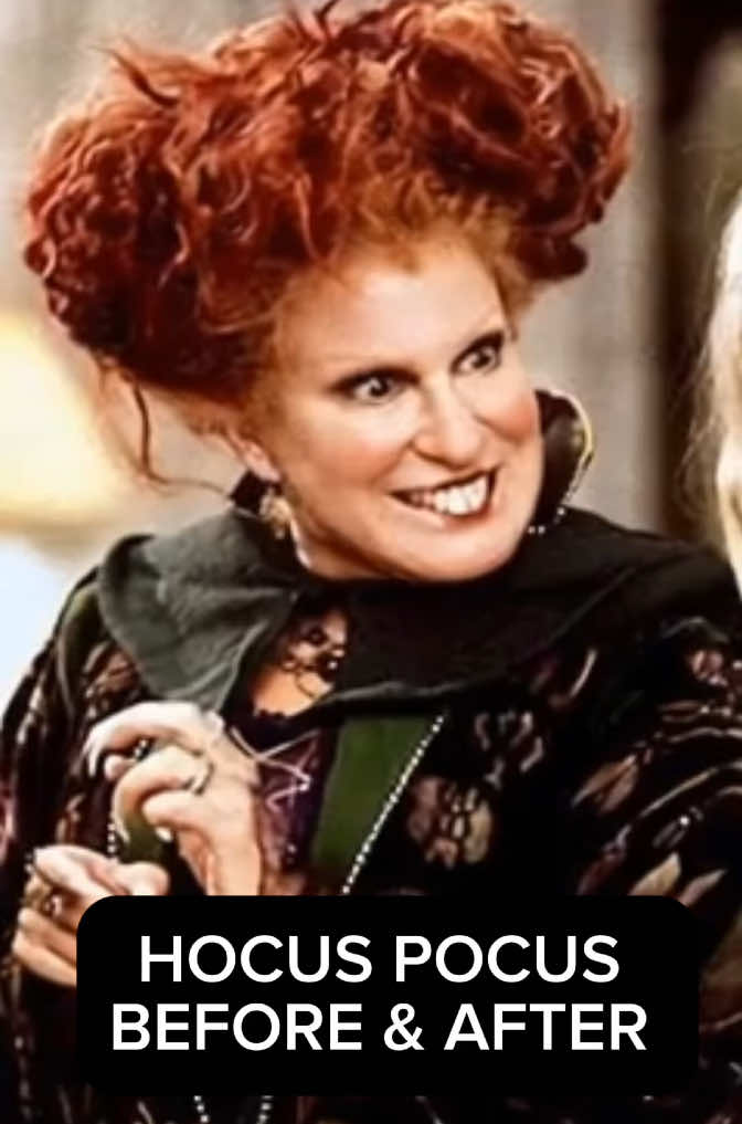 #fyp #hocuspocus #beforeandafter #thenandnow #movie 