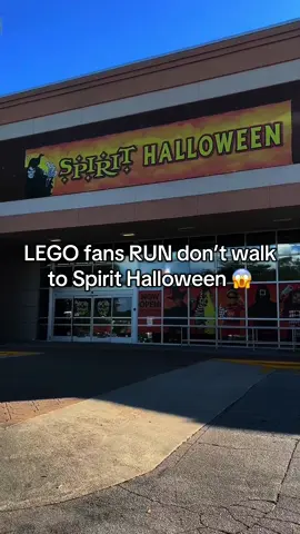 Just kidding we make them 🧡  #halloween #halloweentok #spirthalloween #legos