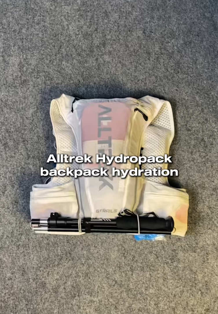 Hydration Backpack Alltrek series Gtrails 💨 #hydropack #alltrek #tasrunning #trailrun #tashydropack 