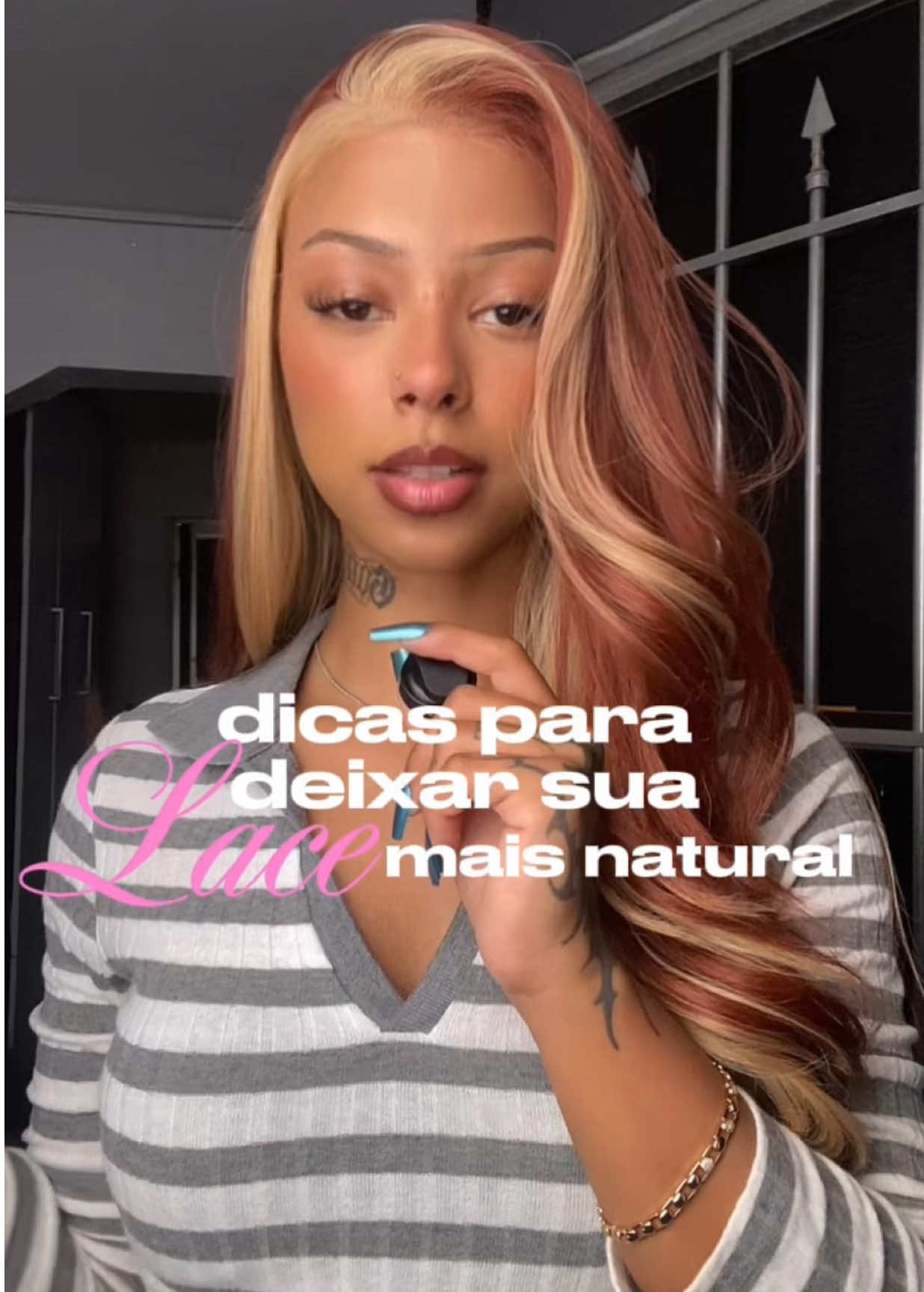 dicas para deixar sua lace mais natural 💗💋  #lacefrontwig #dicas #lacefront #lacenatural 