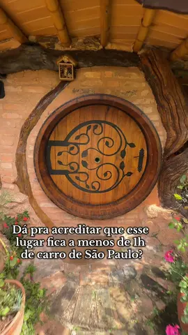 Cabana Hobbit no interior de SP! 🥹😍 #Jundiai #SerraDoJapi