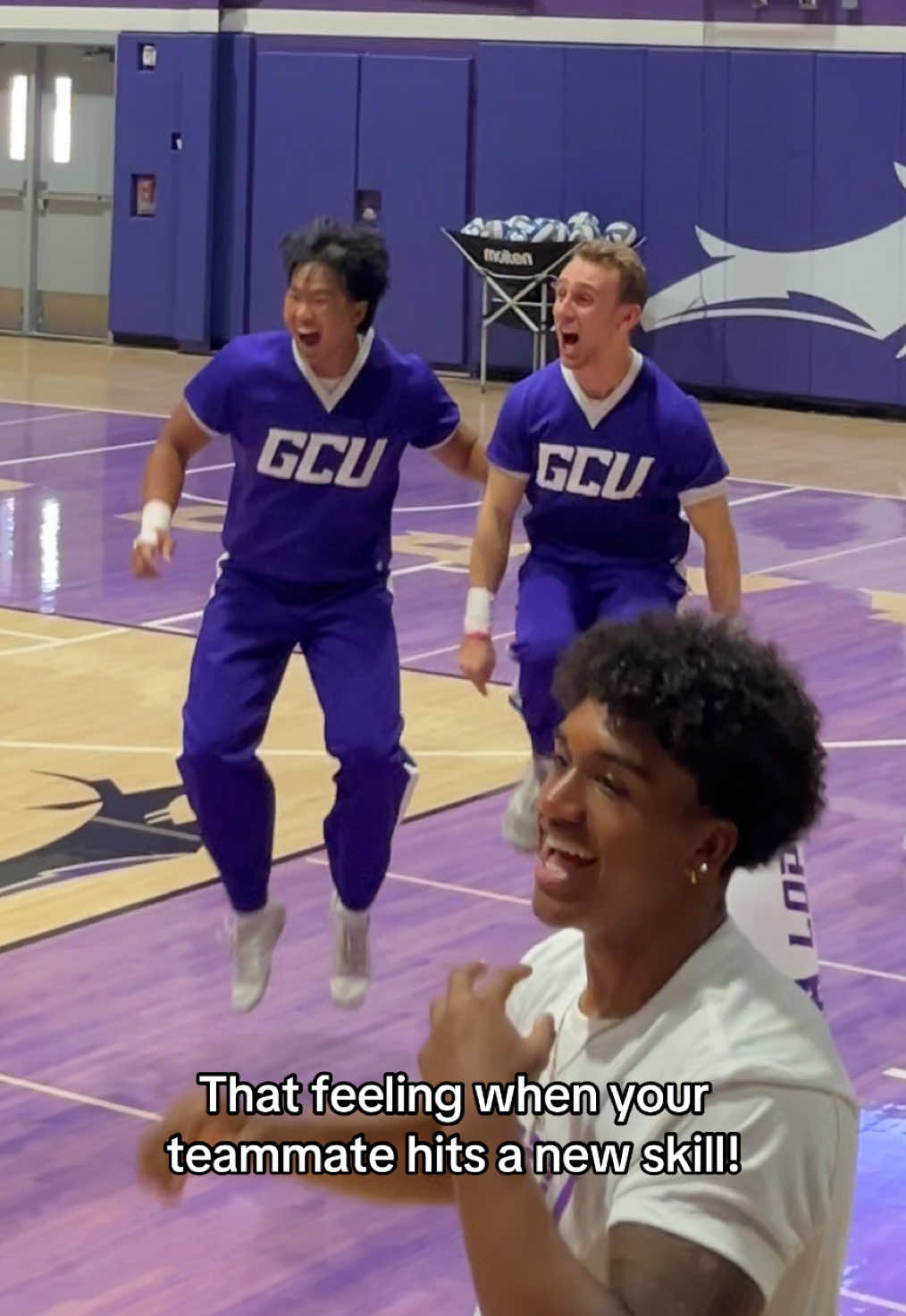 This! Is the whole point 💜 #gcucheerleaders #gcu @dragonstunter221 @Danny Maxwell 