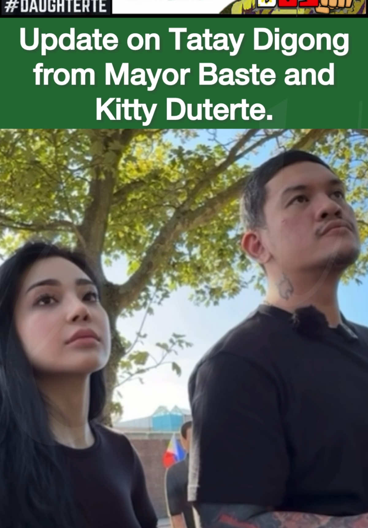 Update on Tatay Digong from Mayor Baste and Kitty Duterte #fyp #fypage #news #balita #cttoalvinandtourism
