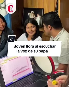 Ella escucha la voz de su papá por primera vez y su reacción conmueve 🥹 No queda duda que la tecnología a veces derrite corazones, este caso ha conmovido a toda una comunidad, pues la reacción de la jovencita al escuchar a su papá no tiene precio. #amordepadre #viralvideos #sordos #noticiastiktok 