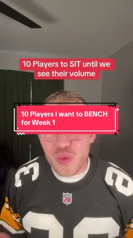 Players who need to prove themselves before they make my starting lineup in fantasy football this year #fantasyfootballtips #fantasyfootball #fantasyfootballadvice 