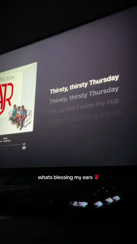 thirsty #ajr #fypシ #lyrics #lyricsvideo #thirstythursday 