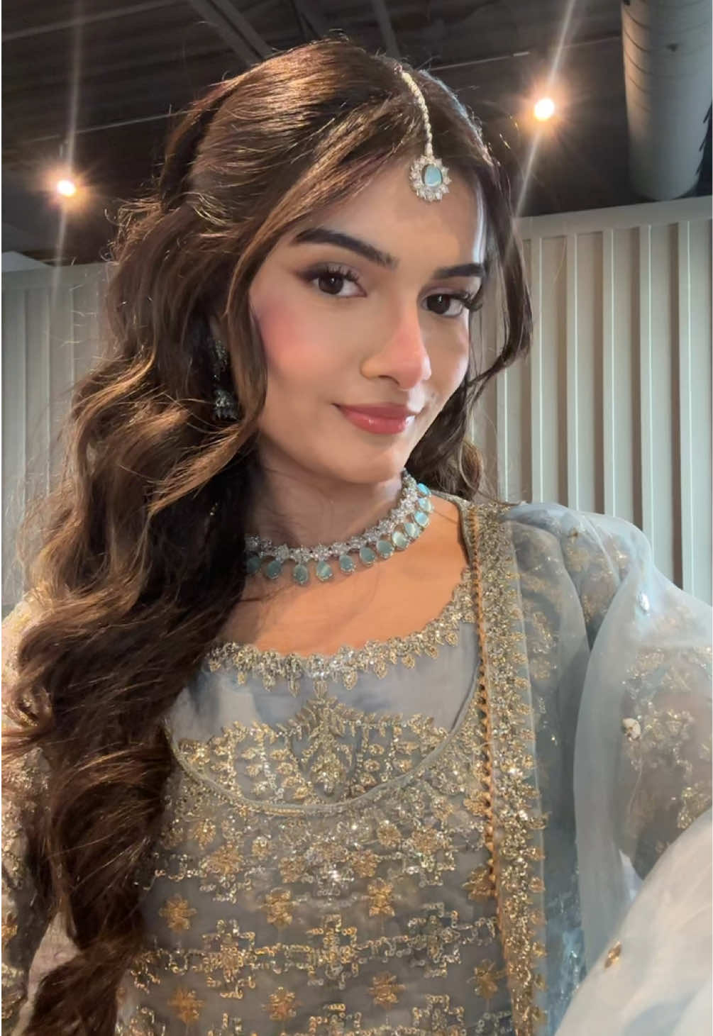 moments before my entrance 🩵 #baatpakki #pakistani #pakistaniwedding  