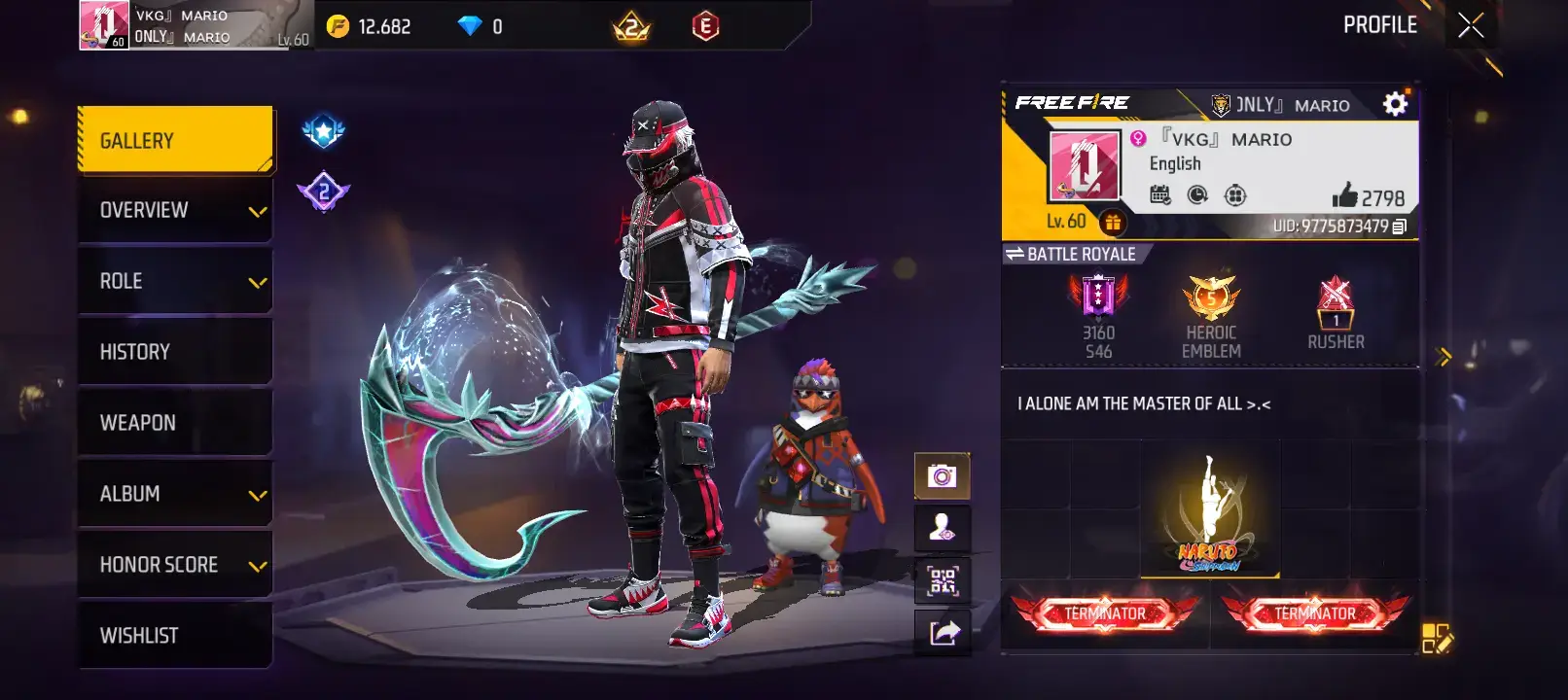 new account 