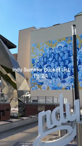 Which mural is your favorite?? #indianapolisindiana #indy #indianapolis #summerbucketlist #indiana 