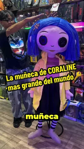 La muñeca de Coraline más grande del mundo ✨ #coraline #coralinejones #coralinedoll #coralineylapuertasecreta #hawaikawai 