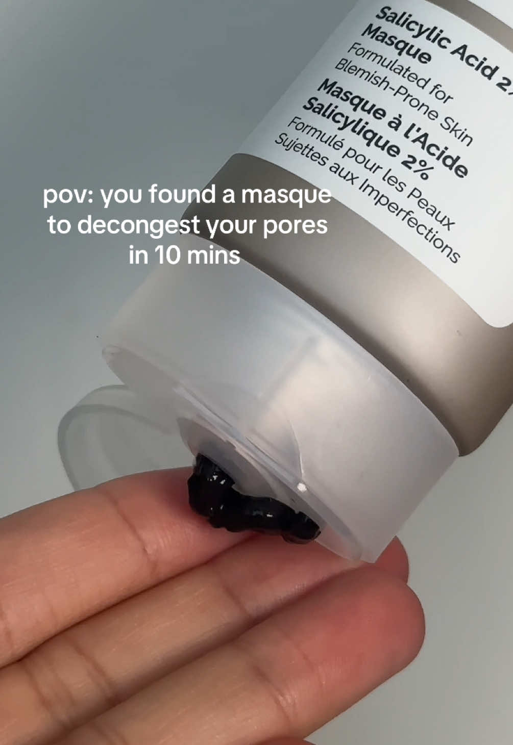just like magic 🪄 #salicylicacid #theordinary #theordinarystore #tiktokshop #facemask 
