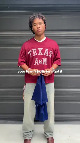 jerseys that go big for e-v-e-r-y game day #hollistergameday #CollegeFootball #hollister #jerseys