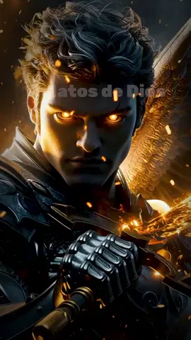El ángel Gabriel se enfrenta a Lucifer #dios #biblia #misterio 