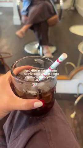 #hairday 💇‍♀️🥤🌸