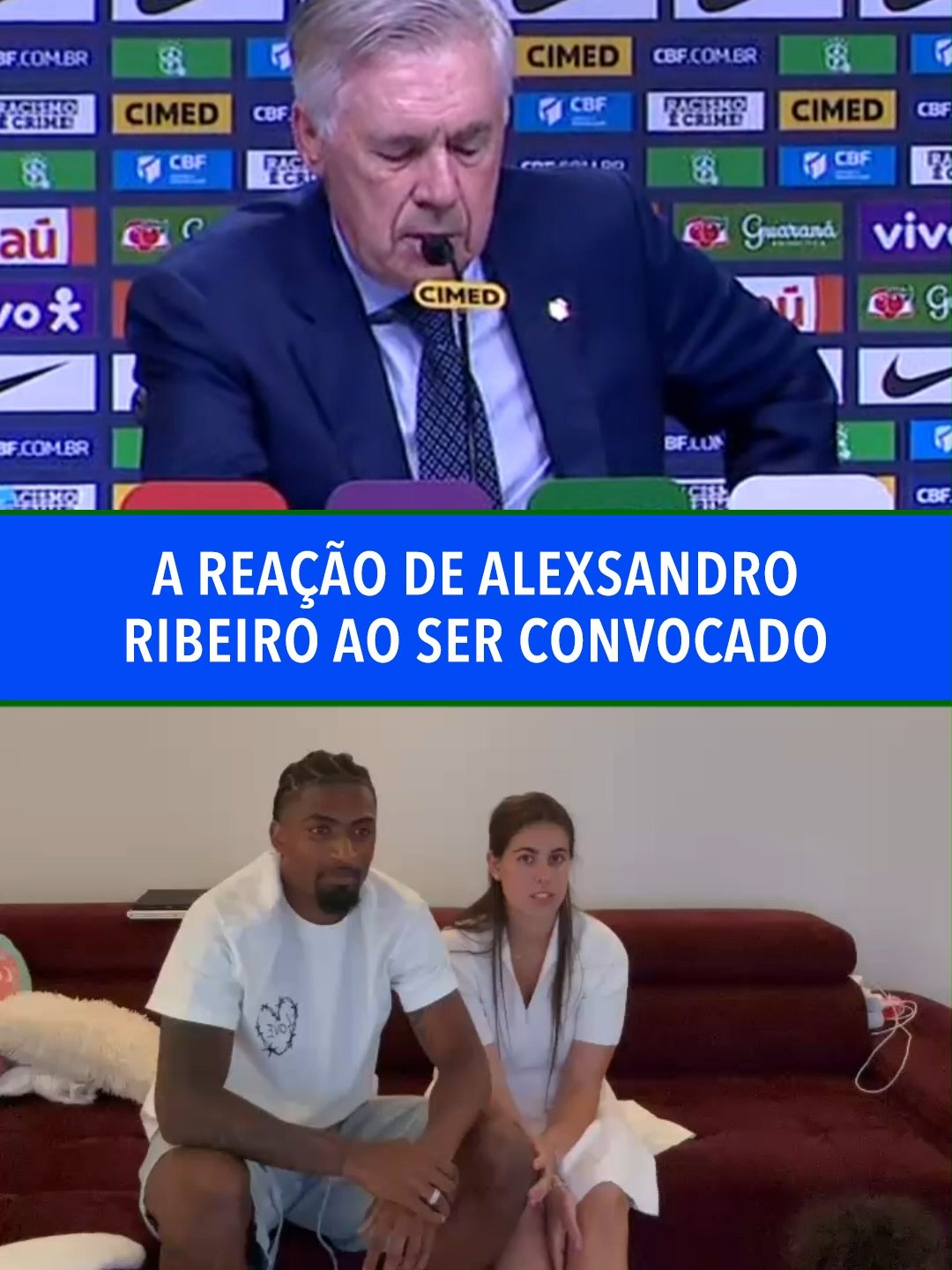 💚💛 Quem sonha junto, conquista junto! A família de Alexsandro Ribeiro vibrou DEMAIS quando saiu seu nome na lista do Ancelotti! ⚽🇧🇷✨  #tiktokesportes #futebol #seleção #seleçãobrasileira #alexsandroribeiro #convocação #familia