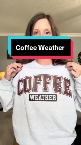 The perfect Coffee  weather sweatshirt @Lindbaekstore #fall #sweaterweather #coffeeweather #fallfashion #firstdayofschool 