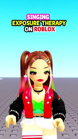 Doing singing exposure therapy on roblox 😅pretty nervy to post but thats the point! I love laufey so ofc I had to do from the start #roblox  