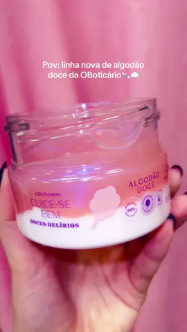 Foi logo amor😍💞 #pov #algodaodoce #oboticario #fyp #foilogoamor 
