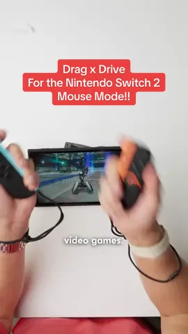 My friends at Nintendo sent me a copy of Drag x Drive, which is super exciting because it is one of the first games to come out for the Nintendo Switch 2 that really makes use of the new mouse mode for the Joy-Con 2 controllers. My thoughts? It’s SO COOL! The game is super smart and clever in how it utilizes many features of the Joy-Con 2 Controllers because the characters are in chairs and you move the controllers around to help you move forward, back, left, right, etc. You even throw the basketball by raising and flicking your wrist. This makes me super excited to see how game developers will use mouse mode to make games that are even more unique and interactive than before. I can’t wait! What do you think of Drag x Drive and the new Mouse mode for the Nintendo Switch 2 Joy-Con 2 Controllers? Let me know in the comments! #nintendo #nintendoswitch2 #draganddrive #switch2 #joycon     