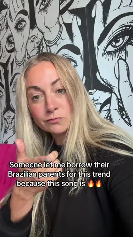I love seeing all the Brazilian parents react to the lyrics because this song just makes me want to dance!!! 😅😂 @BLOW RECORDS 🇧🇷 #brazilian #brazil🇧🇷 #brazilianmusic #trend #dance #music #funk #funkmusic #reaction 